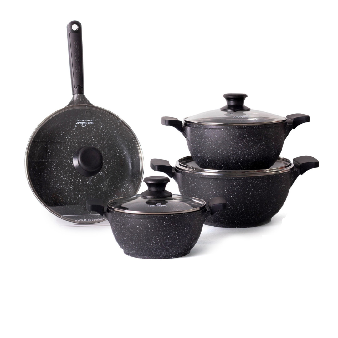 Набор посуды Nice Cooker Pallas Series PLAS-8T (GR)