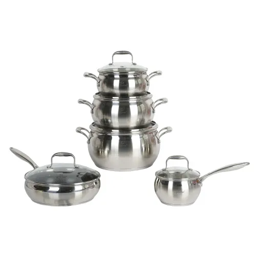 Набор посуды Granhel Stainless steel 18/10 AA002-10
