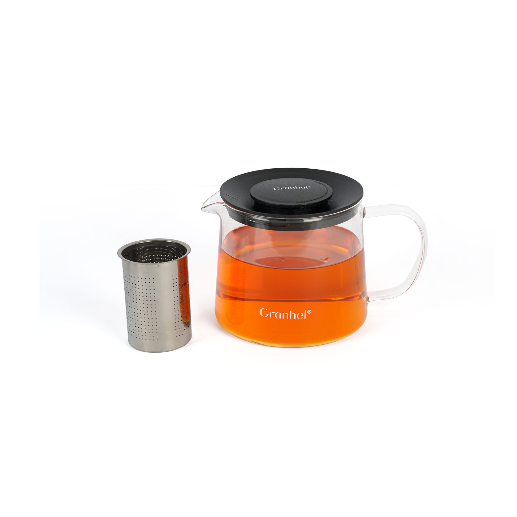 Заварочный чайник стекляный Granhel Eco line series 0.6L GP-004